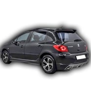 Peugeot 307 Yan Marşpiyel Seti Plastik Mat Siyah 2001-2009