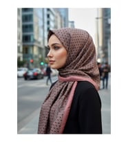 Circle MK Desen Pamuklu Şal
