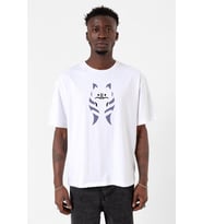 Ahsoka Tano Minimal Beyaz Erkek Oversize Tshirt