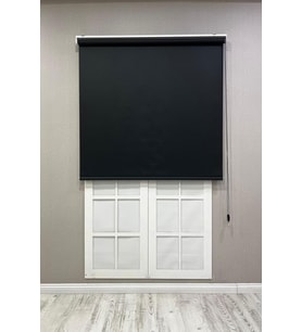 Stor Perde İthal Mat Polyester Siyah