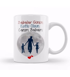 Babalar Günü Babaya Hediye 013 Kupa Bardak Porselen