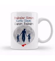 Babalar Günü Babaya Hediye 013 Kupa Bardak Porselen
