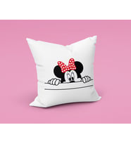 Minnie Mouse Sevgili Çift Tasarımlı Yastık