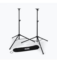 On Stage Ssp7850 Profesyonel 2'li Hoparlör Stand Seti (profesyonel - Sahne Serisi)  Ayarlanabilir Yükseklik, Güvenlik Pimi Sistemi, 45 Kg Taşıma Kapasitesi, Taşıma Çantası Dahil  Ölçüler: 110 - 200 Cm Yükseklik