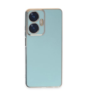 Realme C55 Kılıf Volet Silikon - Açık Yeşil