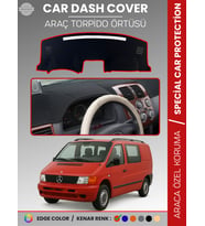 MERCEDES VITO W638 (1996-2003) Torpido Örtüsü Premium Kalite Torpido Koruma Özel Kesim UV Koruma