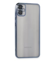 Galaxy A05 Kılıf Razer Lensli Silikon - Lacivert
