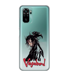 Redmi Note 10/Note 10S Uyumlu Vagabond Anime Desenli Şeffaf Telefon Kılıfı