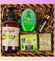 eJOYA Doğal Sabun & Aloe-vera Jel & Peripol Ayak Argan Bakım Yağı & Lifli Sabun & Argan Yağı Kozmetik Hediye Seti 110926