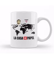 La Casa de Papel Kupa Bardak Porselen