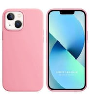 Apple iPhone 15 6.1'' Liquit Lansman Silikon Pembe