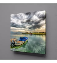 AYVALIK KANVAS TABLO 130x130cm (Karışık)