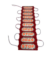 Vitrin tezgah mağza ürün gösteri STOP kırmızı Akvaryum Mutfak Dolap Ayna Modül COB LED Aydınlatma Işık 90x35mm 6W DC 12V