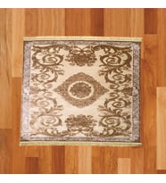 Akantus Yaprağı Kabartmalı Desenli 230 x 230 Yün Halı