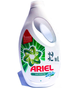 Ariel Sıvı Dağ Esintisi Çamaşır Deterjanı 32 Yıkama (Joan)