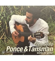 (Plak Değildir CD dir) CD Eren Süalp Ponce & Tansman Works For Guitar CD (Karışık)