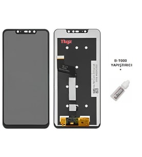 Tkgz - Xiaomi Redmi NOTE 6 PRO Uyumlu Lcd Ekran Dokunmatik Servis + B-7000