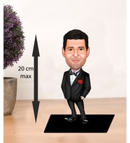 KİŞİYE ÖZEL KARİKATÜR damat adayı  BİBLOSU