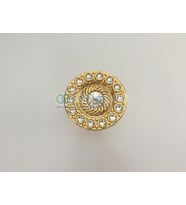 Swarovski Taşlı Tekli Midi Altın