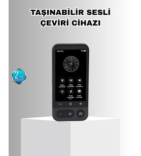 Akıllı Taşınabilir Tercüman – 17 Çevrimdışı, 139 Çevrimiçi Dil Desteği