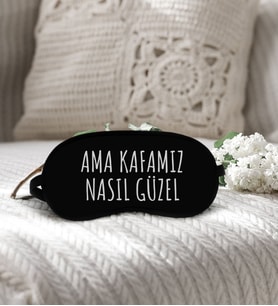 BK Gift Esprili Uyku Göz Bandı, Arkadaşa Hediye, Doğum Günü Hediyesi, Uyku Bandı-2-16