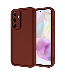 Galaxy A17 5G Viera Silikon - Bordo