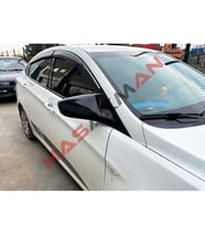 Hyundai Accent Blue Sinyalsiz Batman Yarasa Ayna Kapağı Piano Black 2011 - 2018