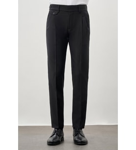 Siyah Yandan Cepli Classic Slim Fit Modelli Pantolon Pantolon 1003245172
