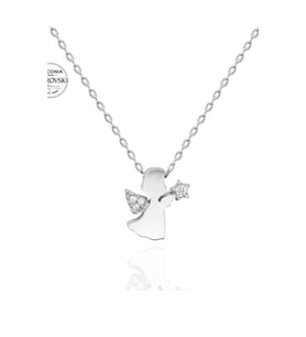 MELEK 925 AYAR SWAROVSKİ TAŞLI KOLYE