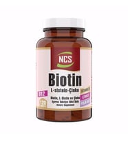 Ncs Biotin 2500 Mcg L Sistein Çinko 120 Tablet