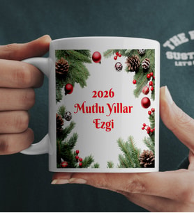 İsimli Yeni Yıl Çay & Kahve Kupası