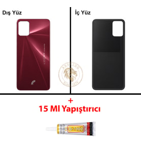 Reeder Yapıştırıcı S19 Max Bordo Yapıştırıcı B-7000 Yapıştırıcı Arka Kapak Arka Cam Batarya Kapağı Lazer Kesim Kapak Pil Kapağı Back Cover