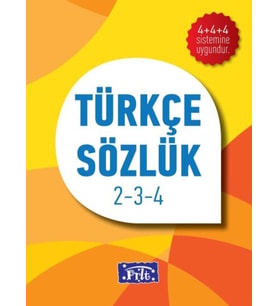 İlköğretim Türkçe Sözlük Karton Kapak 2-3-4