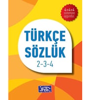 İlköğretim Türkçe Sözlük Karton Kapak 2-3-4