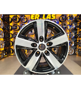 4 Adet MİNİ COOPER ORIJINAL 8*16 5*120 ET46 72.6 BLACK MACK JANT REVİZE EDİLMİŞ (Takım)