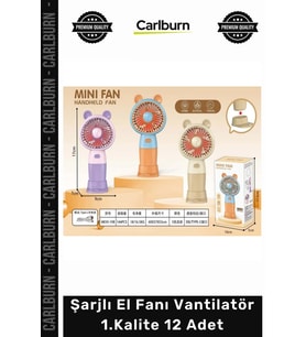 Özel Üretim Taşınabilir USB Sessiz Güçlü Toptan Yaz Serinletici Şarjlı El Fanı Vantilatör 1Kalite 12
