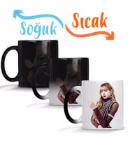 Lisa Blackpink Sihirli Kupa Bardak Porselen