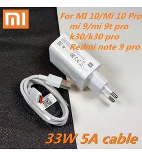 Xiaomi Turbo Şarj Aleti Mdy-11-Ez Type C 33W Note 10/10 Pro