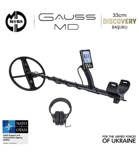 GAUSS MD Dedektör – Discovery 33cm Başlık + Kulaklık