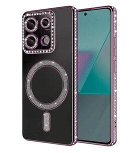 Redmi 13C Joke Simli Magneticsafe Kılıf - Pembe