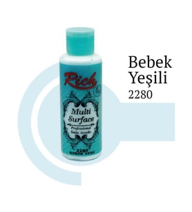 Multi Surface 2280 Bebek Yeşili Akrilik Boya 130 Cc