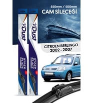 Citroen Berlingo Silecek Takımı 2002-2007 Uyumlu 550MM/500MM