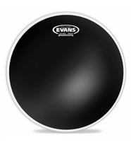 Evans Tt10Chr Deri 10 Black Chrome Tom Clear Çift Kat (14,5 Mil)