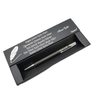 Signator® C530 Slim Füme Tükenmez Kalem  İsme Özel Kalem  Hediyelik Kalem (Karışık)