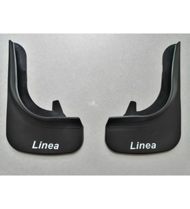 Fiat Linea Ön Paçalık Tozluk Çamurluk (Siyah - Beyaz)