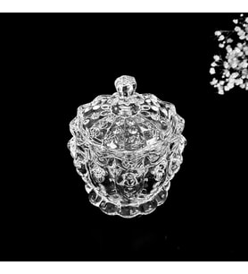 CAM ŞEKERLİK BONCUK DESEN 11x8.5 cm