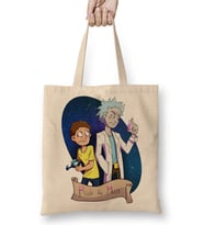 Rick Morty Sanchez Morty Smith Jerry Smith Beth Smith Bez Çanta Uzun Saplı