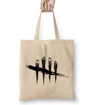 Dead by Daylight Logo 03 Bez Çanta Uzun Saplı