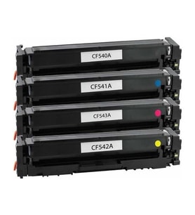 hementoner Hp CF540A Chipli Siyah Muadil Toner