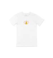 Yoga Meditasyon Tişört (Beyaz)